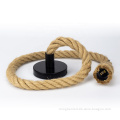 DIY Vintage Hemp Rope Indoor Lamp Base with Edison Bulb and E27 Socket: A Guide to Creating a Rustic Light Holder